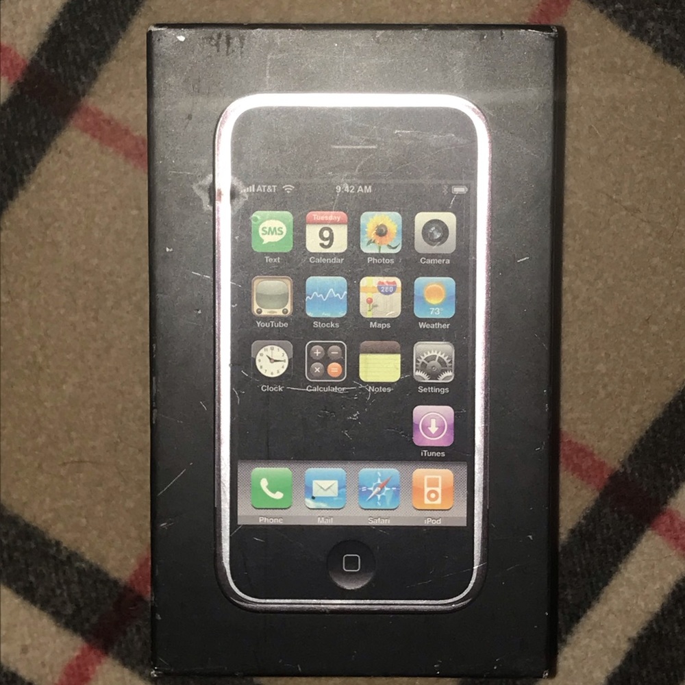 Original iPhone box (box only)
